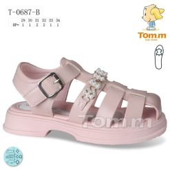 Sandały dziecięce 1026-3473-T-0687-B (8par／29-34) różowy