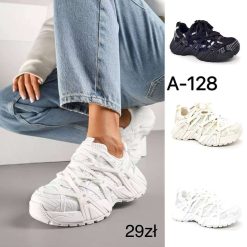 Sneakersy damskie 1026-1121-A-128 (12par 36-41)