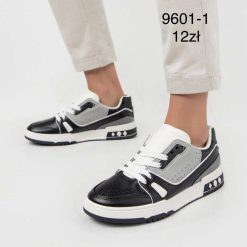 Sneakersy damskie 1026-1182-9601-1 (12par 36-41)