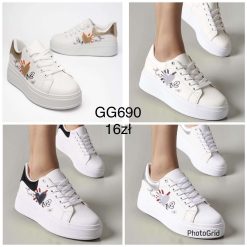 Sneakersy damskie Kolor do wyboru 1026-1736-GG690 (12par 36-41)
