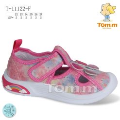 Trampki dziecięce 1026-3197-T-11122-F (12par／22-27) fuksjowy