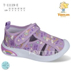 Trampki dziecięce 1026-3202-T-11119-E (12par／22-27) fioletowy