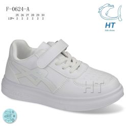 Trampki dziecięce 1026-3211-F-0624-A (12par／25-30) biały