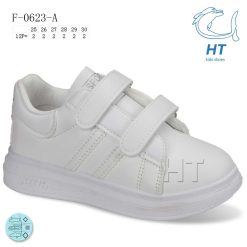 Trampki dziecięce 1026-3213-F-0623-A (12par／25-30) biały
