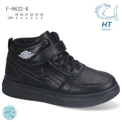 Trampki dziecięce 1026-3214-F-0622-K (12par／25-30) czarny