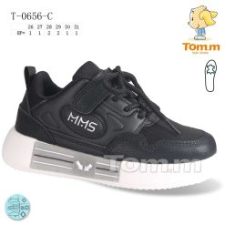 Trampki dziecięce 1026-3231-T-0656-C (8par／26-31) czarny