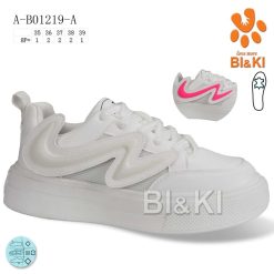 Trampki dziecięce 1026-3240-A-B01219-A (8par／35-39) biały