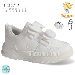Trampki dziecięce 1026-3250-T-11017-A (8par／27-32) biały