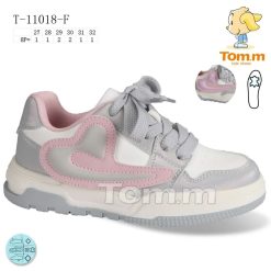 Trampki dziecięce 1026-3252-T-11018-F (8par／27-32) biało-różowy