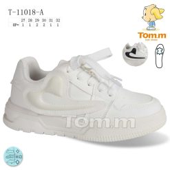Trampki dziecięce 1026-3254-T-11018-A (8par／27-32) biały