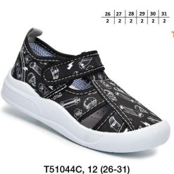 Trampki dziecięce 1026-3328-T51044C (12par／26-31) czarny