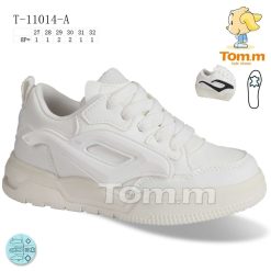 Trampki dziecięce 1026-3503-T-11014-A (8par／27-32) biały