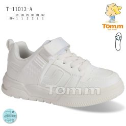 Trampki dziecięce 1026-3504-T-11013-A (8par／27-32) biały