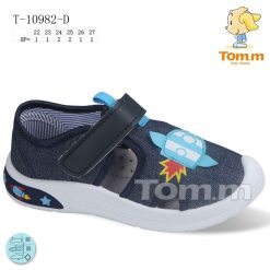Trampki dziecięce 1026-3517-T-10982-D (8par／22-27) granatowy