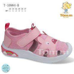 Trampki dziecięce 1026-3523-T-10984-B (8par／22-27) różowy