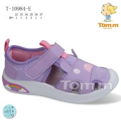 Trampki dziecięce 1026-3524-T-10984-E (8par／22-27) fioletowy