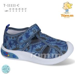 Trampki dziecięce 1026-3529-T-11111-C (12par／22-27) granatowy