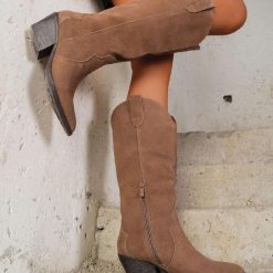 Kozaki damskie 1026-3938-NC1361K (8par∕36-41) khaki