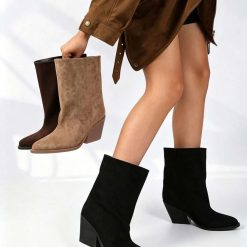 Botki na Obcasie damskie Kolor do wyboru 1026-3954-RB198 (12par∕36-41)