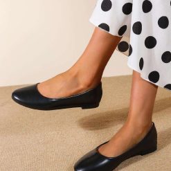 Baleriny damskie 1026-3967-ZA66 (12par∕36-41) czarny