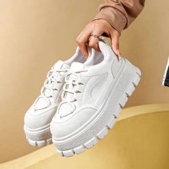 Buty Sportowe damskie 1026-4085-KT30 (8par∕36-41) beżowy
