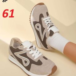 Buty Sportowe damskie 1026-4107-KT03 (8par∕36-41) brązowy
