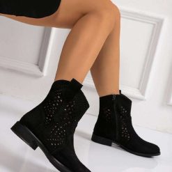 Botki damskie 1026-4197-DA167 (12par∕36-41) czarny