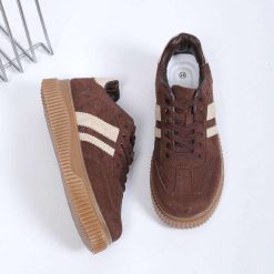 Buty Sportowe damskie 1026-4318-BL633 (12par∕36-41) brązowy