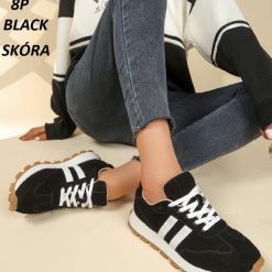 Buty Sportowe damskie 1026-4355-KT11 (8par∕36-41) czarny