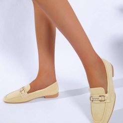 Mokasyny damskie 1026-4422-JH599 (12par∕36-41) żółty