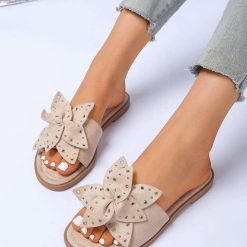 Klapki damskie 1026-4501-JH592 (12par∕36-41) khaki