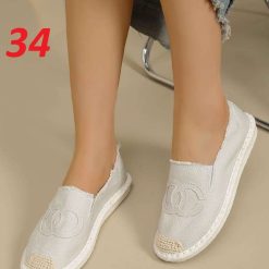 Espadryle damskie 1026-4509-NB273 (12par∕36-41) szary
