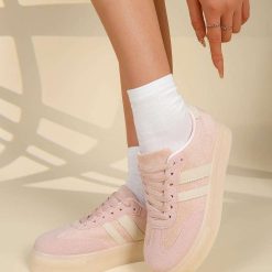 Buty Sportowe damskie 1026-4541-BL675 (12par∕36-41) różowy