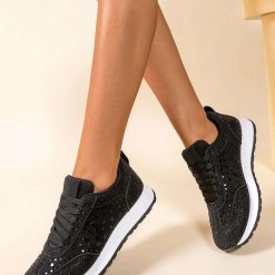 Buty Sportowe damskie 1026-4666-BL662 (12par∕36-41) czarny