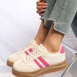 Buty Sportowe damskie 1026-4781-BL633 (12par∕36-41) fuksja