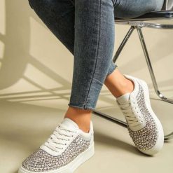 Buty Sportowe damskie 1026-4783-BL627 (12par∕36-41) beżowy