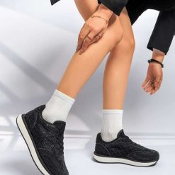 Buty Sportowe damskie 1026-4791-BL658 (12par∕36-41) czarny