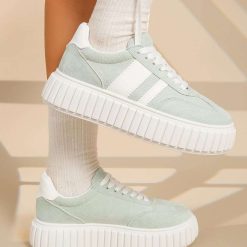 Buty Sportowe damskie 1026-4830-LA337 (12par∕36-41) zielony