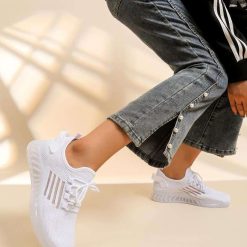 Buty Sportowe damskie 1026-4839-LA348 (12par∕36-41) biały