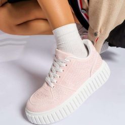 Buty Sportowe damskie 1026-4871-LA335 (12par∕36-41) różowy