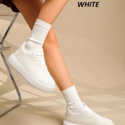 Buty Sportowe damskie 1026-4872-LA335 (12par∕36-41) biały