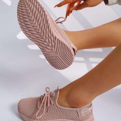 Buty Sportowe damskie 1026-4881-NB726 (12par∕36-41) różowy