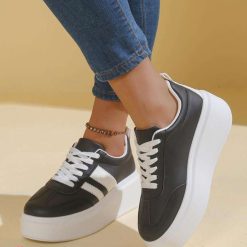 Buty Sportowe damskie 1026-4888-LA319 (12par∕36-41) czarny