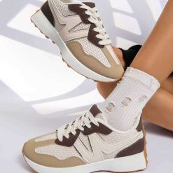 Buty Sportowe damskie 1026-4893-LA342 (12par∕36-41) khaki