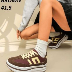 Buty Sportowe damskie 1026-4949-BL639 (12par∕36-41) brązowy
