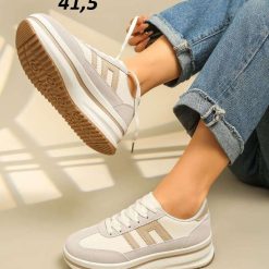 Buty Sportowe damskie 1026-4950-BL639 (12par∕36-41) beżowy