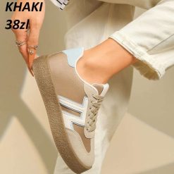 Buty Sportowe damskie 1026-4954-BL631 (12par∕36-41) khaki