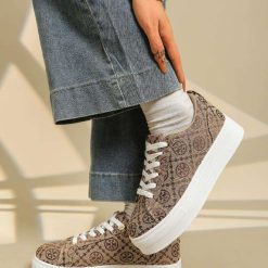 Buty Sportowe damskie 1026-4972-BL638 (12par∕36-41) brązowy