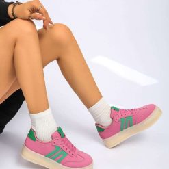 Buty Sportowe damskie 1026-4979-BL632 (12par∕36-41) fuksja