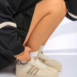 Buty Sportowe damskie 1026-4984-BL632 (12par∕36-41) beżowy